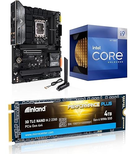Amazon.com: INLAND 3 in 1 Bundle: Intel 12900K Desktop CPU+