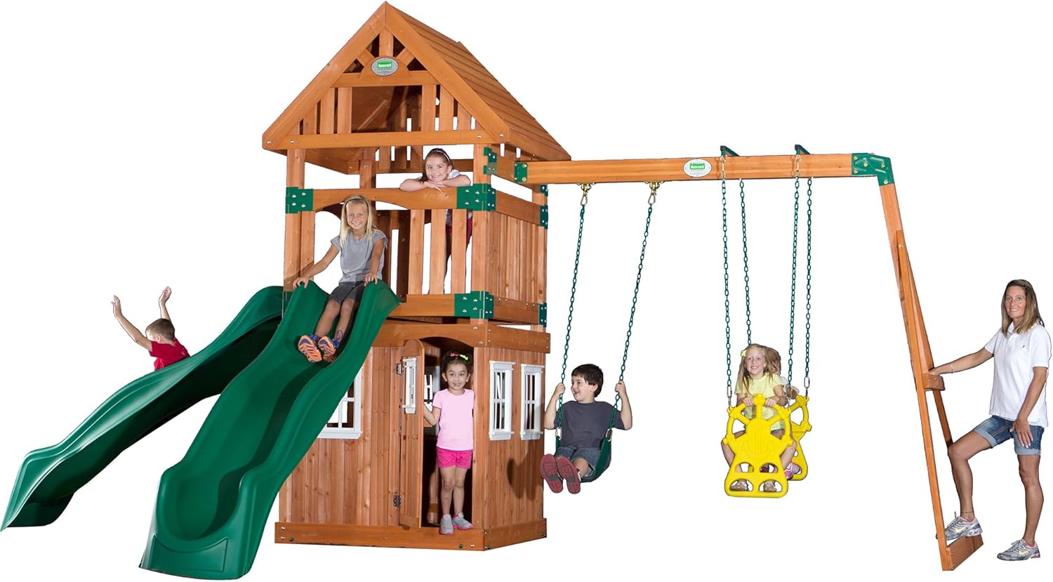 Somerset Wooden Swing Set
