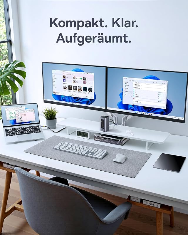 Nomos Air 12 in 1 Docking Station 2 Monitore für Windows