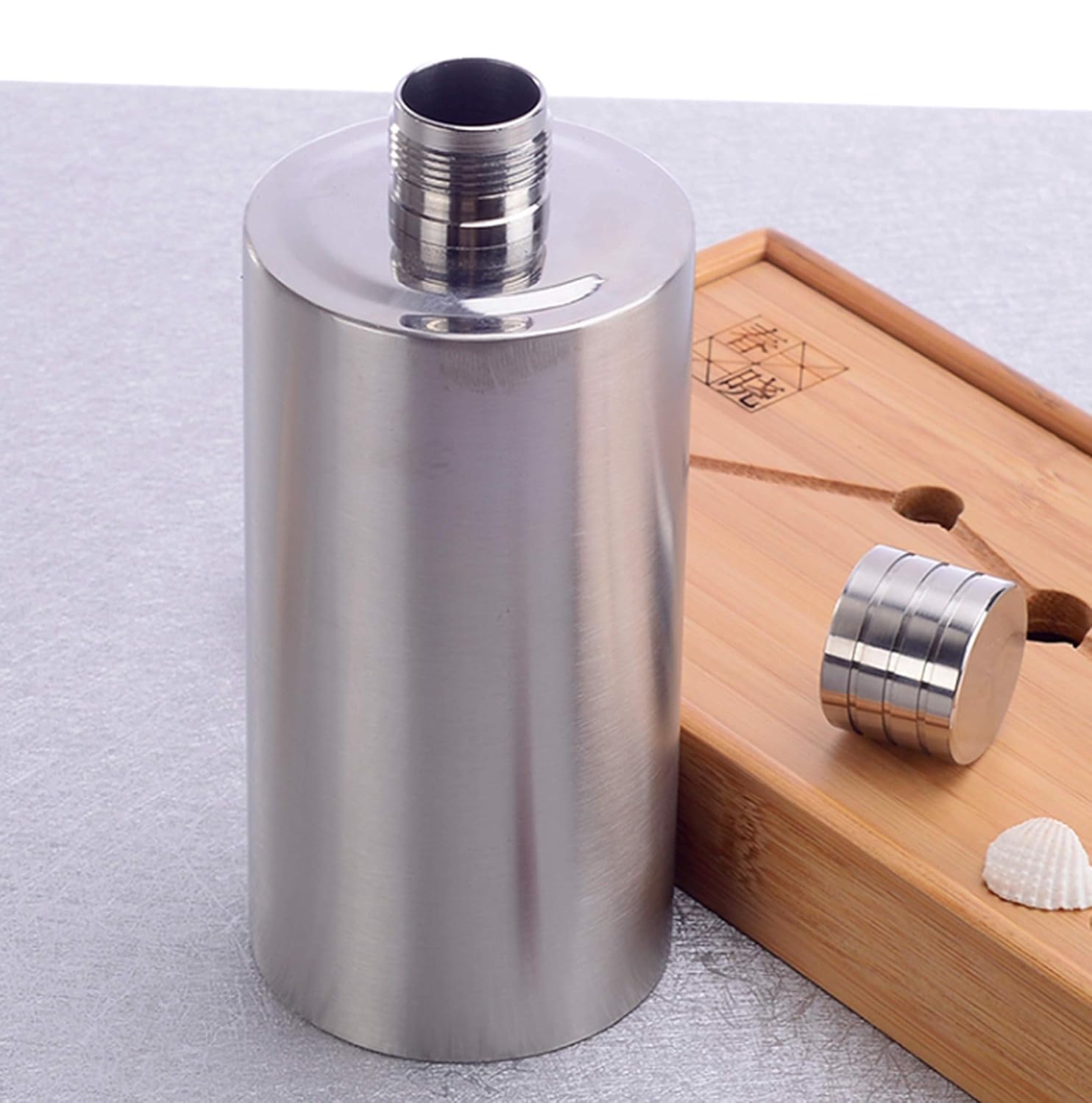 ヒップフラスコ 高級感 テンレス鋼 携帯 スキットル フラゴン 清酒