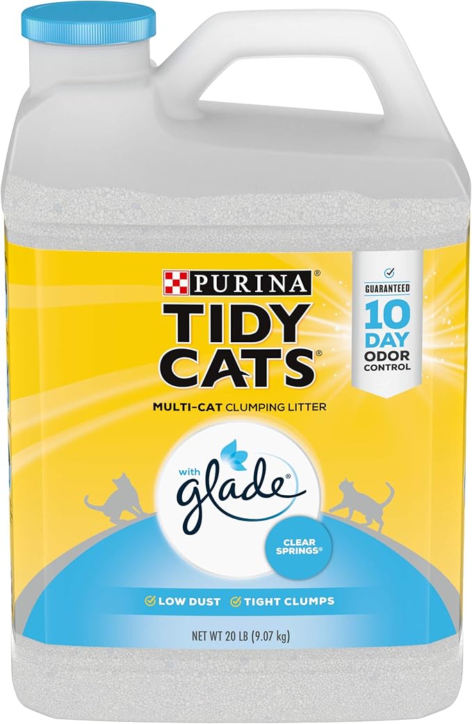glade lightweight cat litter