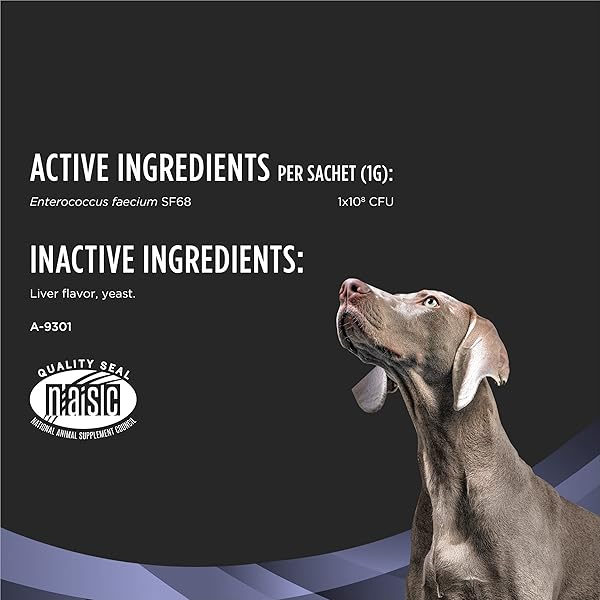 PURINA PRO PLAN VETERINARY SUPPLEMENTS FORTIFLORA DOG PROBIOTIC SUPPLEMENT, CANINE NUTRITIONAL SUPPLEMENT – 30 CT. BOX