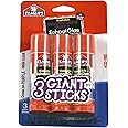 Elmer's Disappearing Purple School Glue Sticks, Washable, 22 Grams, 3 Count