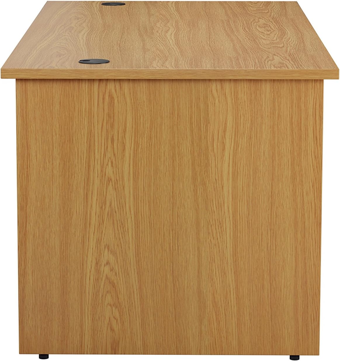 FF JEMINI 1200 PANEL END DESK N/OAK, 120 cm - Image 4