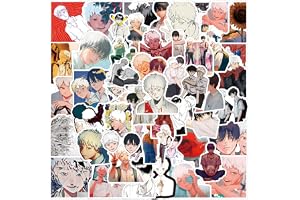 The Summer Hikaru Died Stickers Pack 50PCS Manga Character Sticker for Water Bottle Laptop Skateboard Journal Guitar, Waterproof Vinyl Cool Decals for Teens Adults Party Supplies