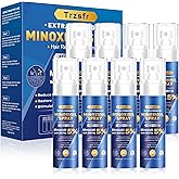 5% Minoxidil Spray for Men & Women - Hair Growth Serum & Hair Regrowth Treatment | Extra Strength with Biotin | 12-Month Supply 8-Pack (28 fl oz) | Clinically Proven for Hair Loss & beard growth