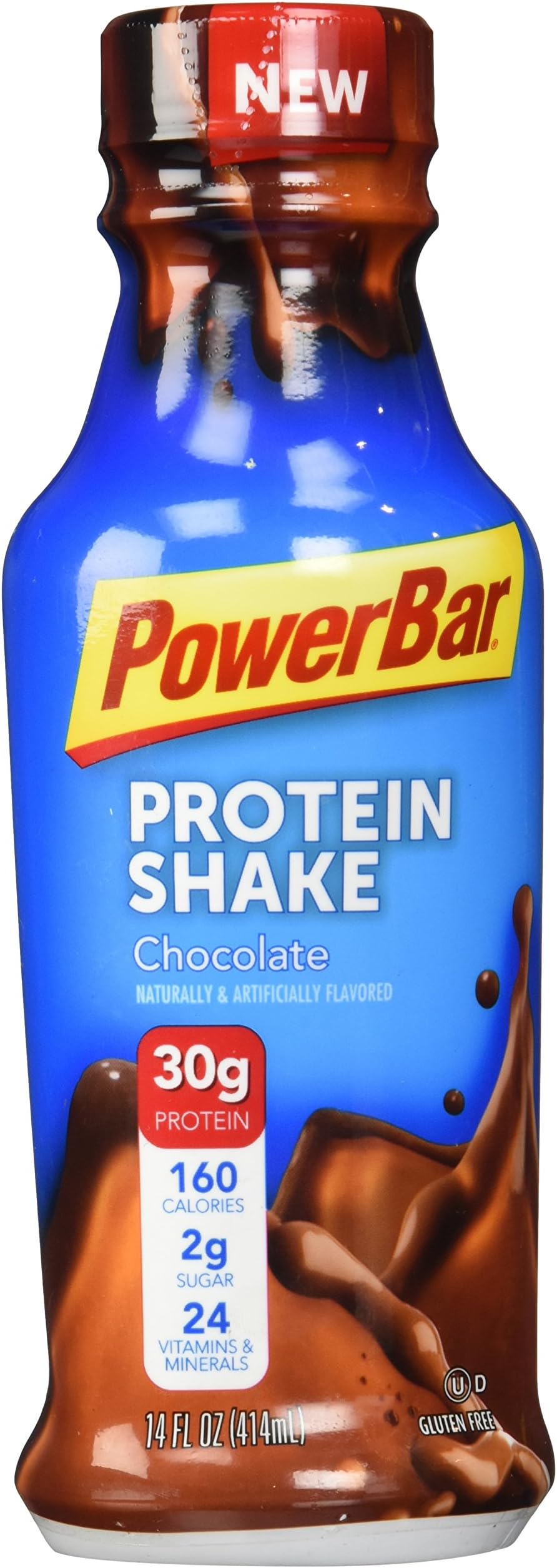PowerBar Ready to Drink, Chocolate Shake, 14 Fluid Ounce