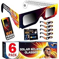 Amazon.com: Galaxium Solar Eclipse Glasses AAS Approved 2026 - [25