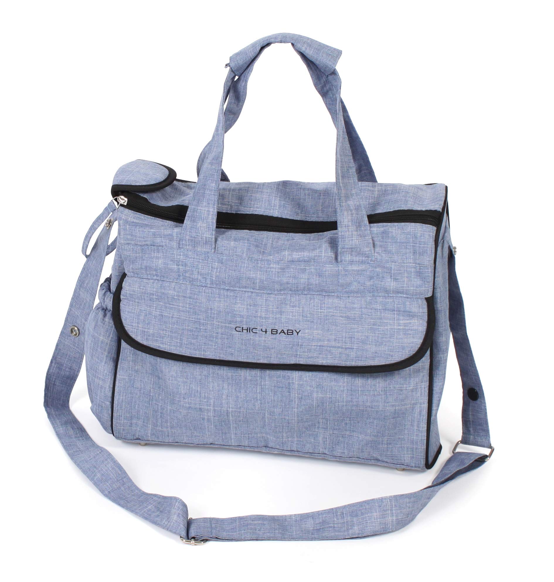 Chic 4 Baby 415 55 Comfort Changing Bag, Denim Light Blue, Blue