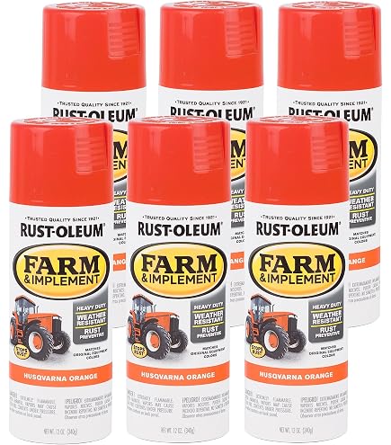 Stylo Peinture Touche-up Husqvarna ORANGE Myldan 20ml - Pour Tondeuse Et Machines
