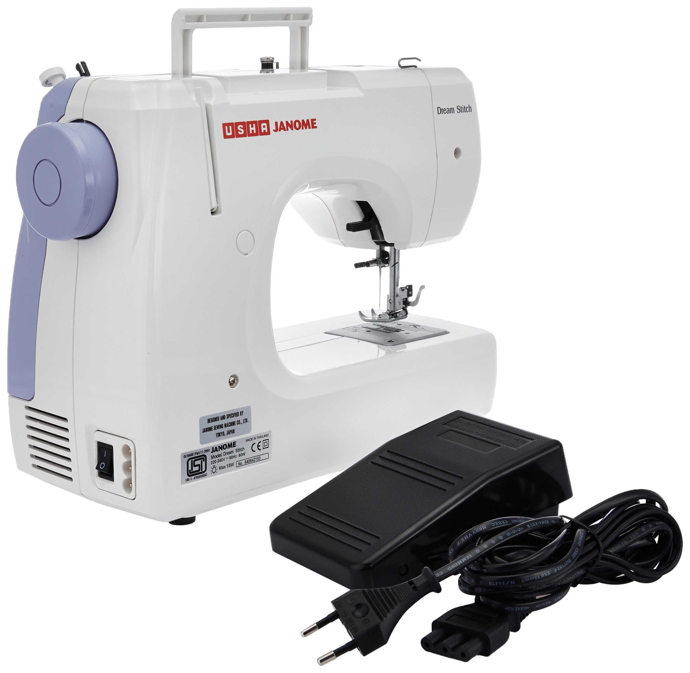 Usha Janome Dream Stitch Automatic ZigZag Electric Sewing Machine