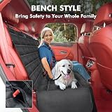 Hopidogie 4-in-1 Dog Car Seat Cover Waterproof Nonslip Universal Size view 5