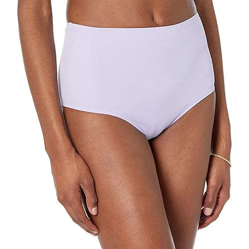 Amazon Essentials Women's High Waist Swim Bottom (Available in Plus Size), Lavender, X-Small
