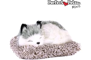 Perfect Petzzz Minis Alaskan Husky, Realistic, Lifelike Stuffed Interactive Plush Toy, Electronic Pets, Companion Pet Puppy with 100% Synthetic Fur