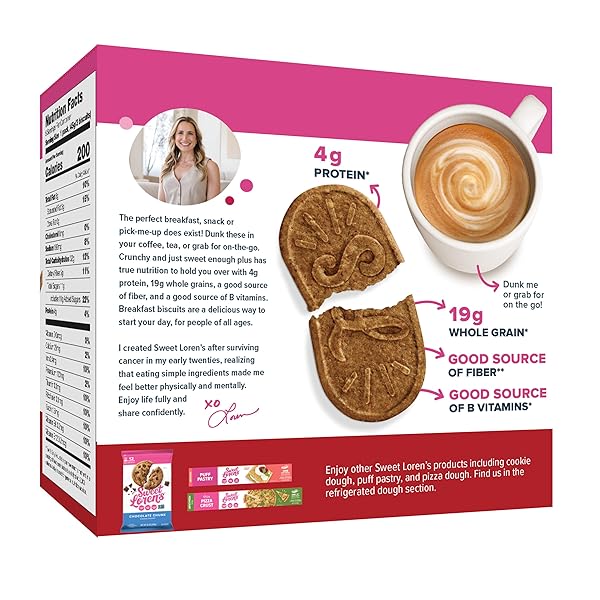 SWEET LOREN’S GLUTEN FREE & VEGAN CINNAMON SUGAR BREAKFAST BISCUITS