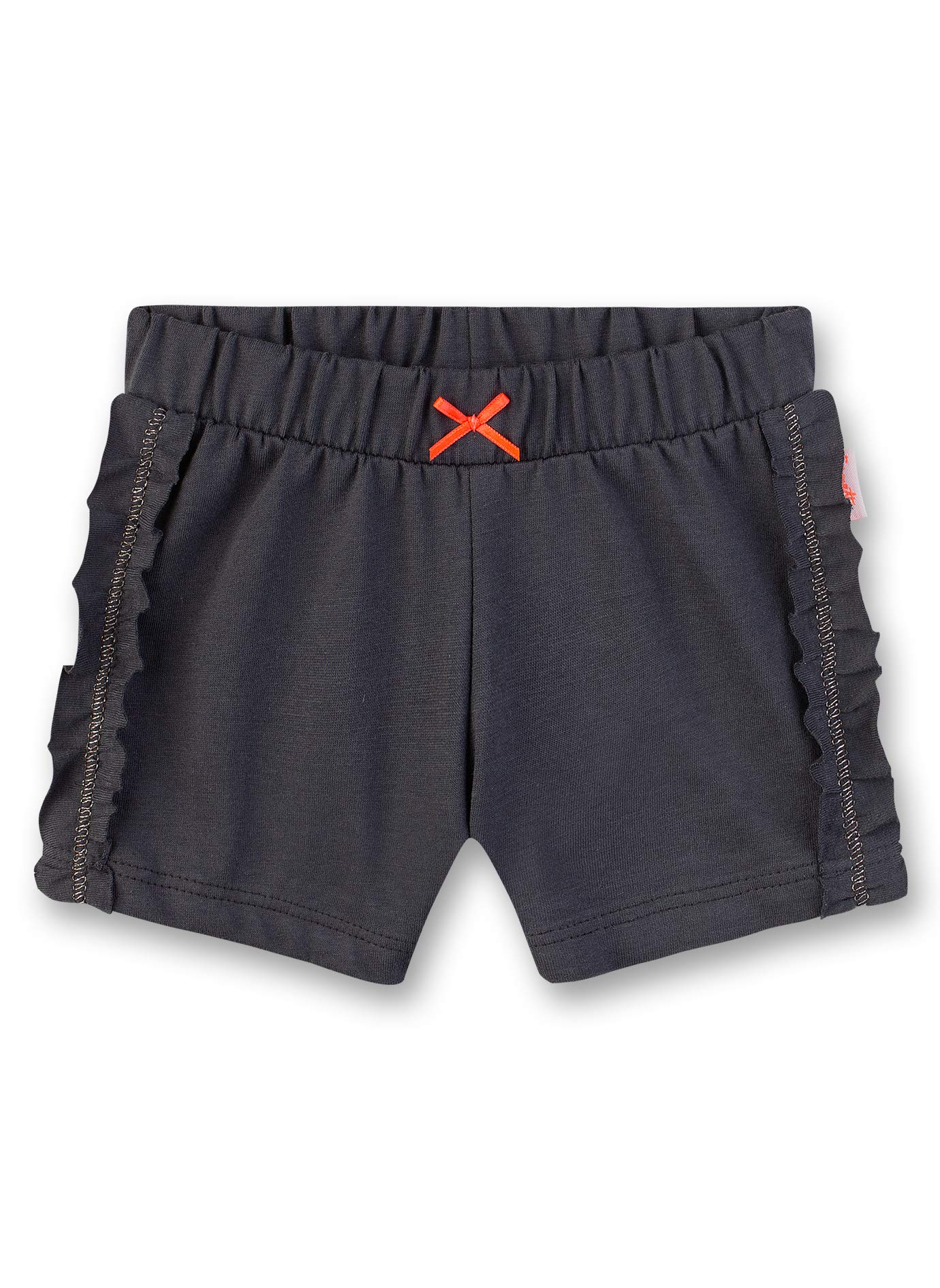 Sanetta Baby Girls' Kurze Hose Short, Grey (Seal Grey 1918), 68 (Size: 068)