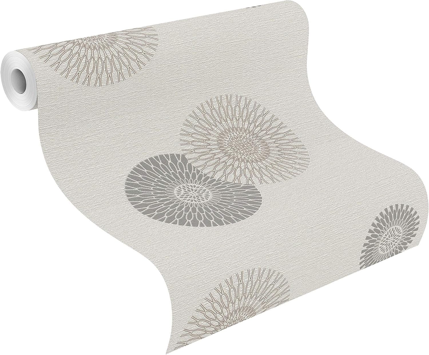 Rasch Tapeten Vliestapete (Grafisch) Grey 10, 05 m x 0, 53 m Tapetenwechsel 808810, Lightgrey, 53 x 1005 cm - Image 3