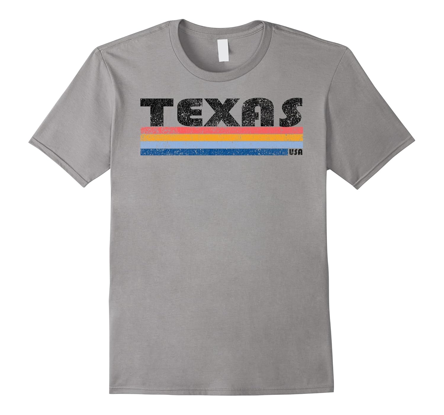 Vintage 1980s Style Texas T Shirt-Rose