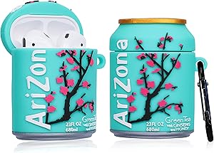 Oqplog for Airpod 2/1 for AirPods Case 3D Cute Fun Cartoon Fashion Funny Character Air Pods 2&1 Cover Design for Girls Women Teen Boys Kids Unique Kawaii Trendy Food Soft Silicone Cases – Zona Tea