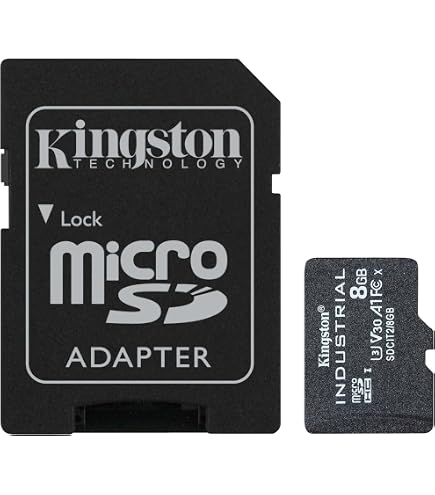 Amazon.com: Kingston Industrial 16GB microSDHC C10 A1 pSLC Card +