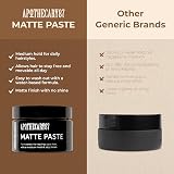 Apothecary 87 Matte Paste Hair Styling Cream Medium Hold Volume Texture 50ml view 4