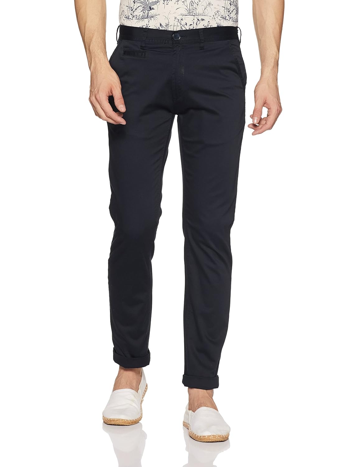 peter england men's casual trousers