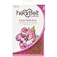 HEARTFELT CREATIONS Cling RUBBR STMP Set, Wild Rose -Large Rose