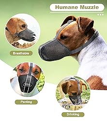 Soft Mesh Dog Muzzle for Small Medium Large