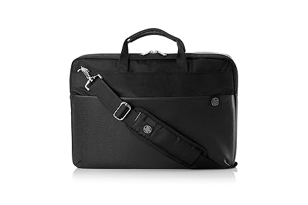 HP Duotone 15.6 inch Briefcase (Black and Silver)
