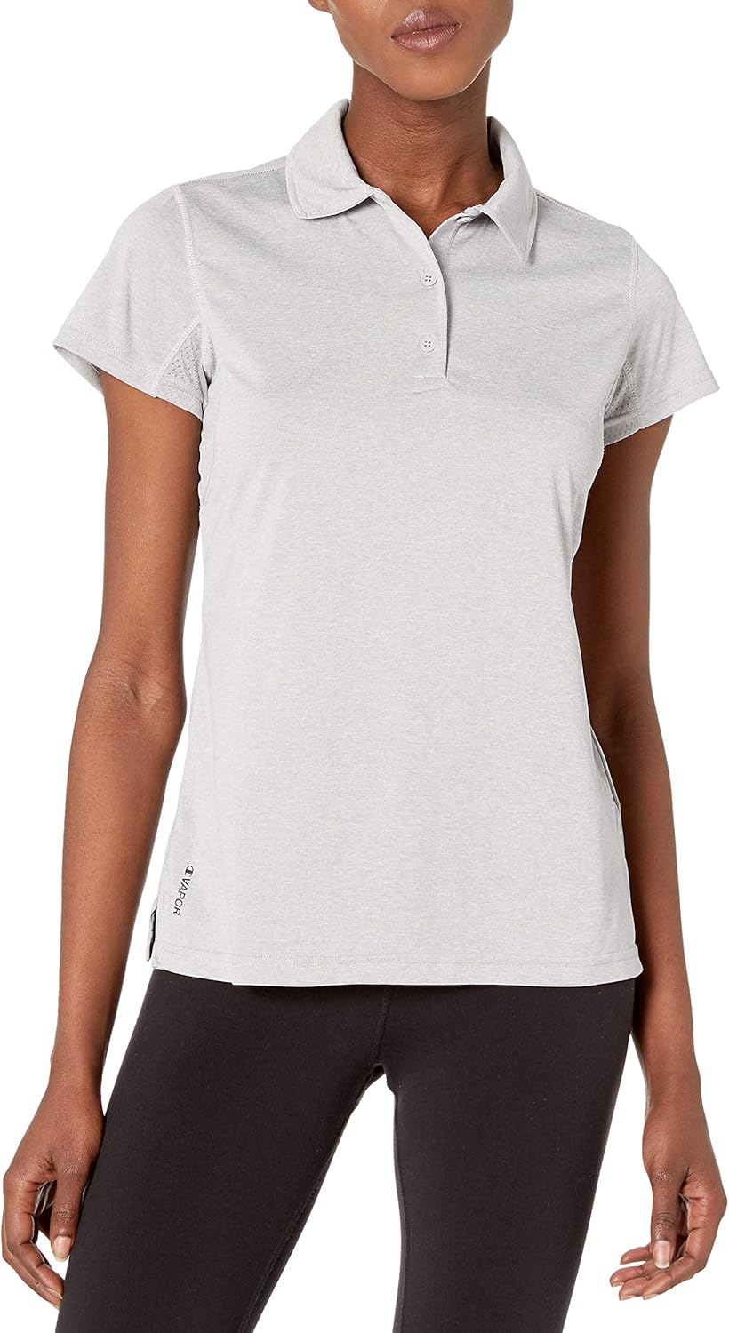 Champion Women's Short Sleeve Double Dry Performance Polo: Clothing