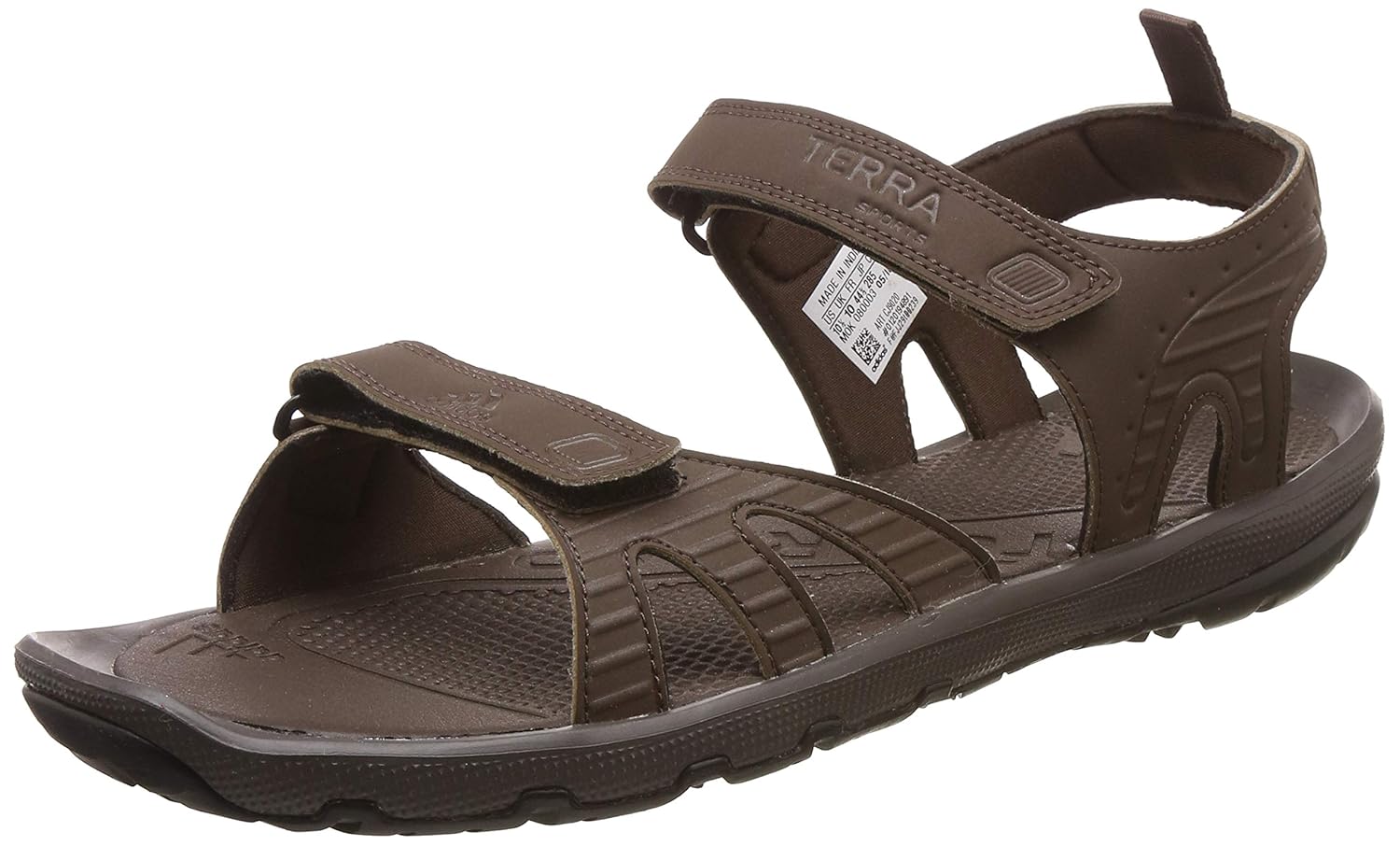 brown adidas sandals