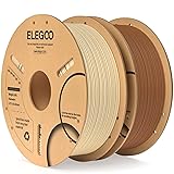 ELEGOO PLA Filament 1.75mm Brown & Beige 2KG, 3D