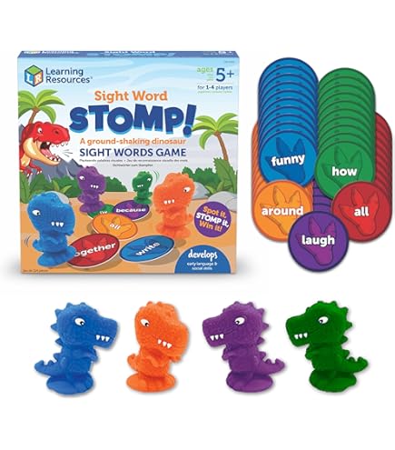 Learning Resources Sight Word Swat – Juego De Matamoscas Con 300 Palabras Para Aprender Inglés Divirtiéndose
