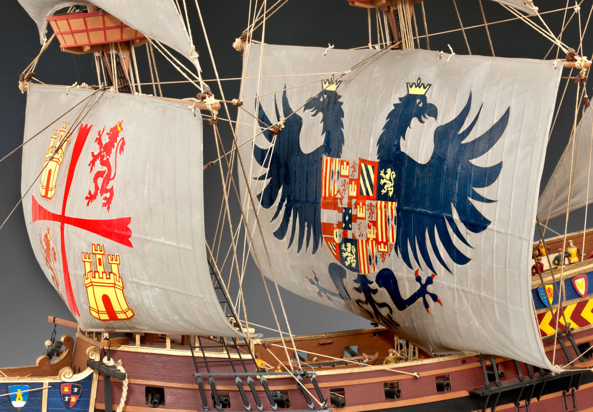 Galleon Revell Of Germany Spanish Galleon Plastic Model Kit