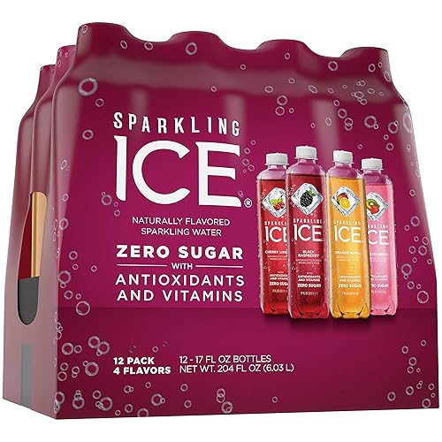 Sparkling Ice Variety Pack, 17 Fl. Oz (Pack of 12) - Packaging May Vary