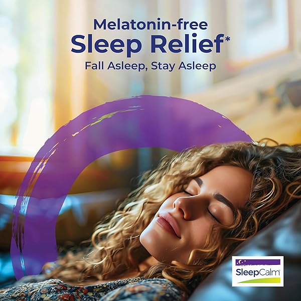 BOIRON SLEEPCALM SLEEP AID FOR DEEP, RELAXING, RESTFUL NIGHTTIME SLEEP – MELATONIN-FREE AND NON HABIT-FORMING – 60 COUNT