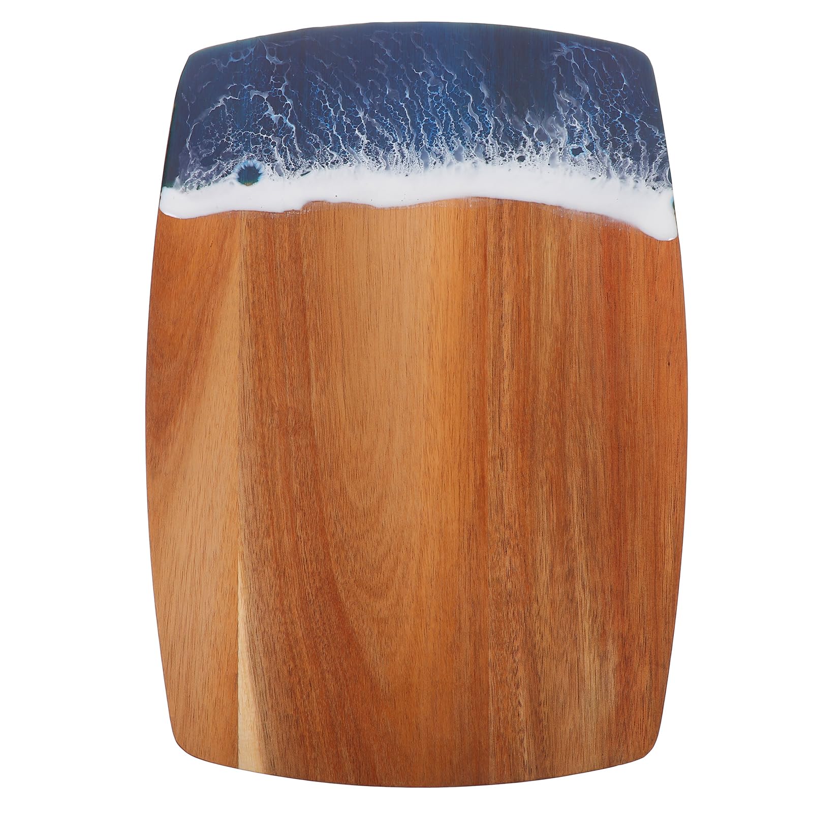OUNONA Resin Spliced Cutting Board Unique Wood Chopping Board for Meat Vegetables & Cheese - 36 X 25 X 1.5 Cm Perfect for Home & Restaurant Use