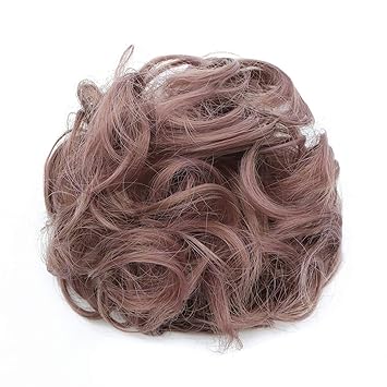 Amazon Com Prettywit Hairpieces Short Curly Hair Extension Messy