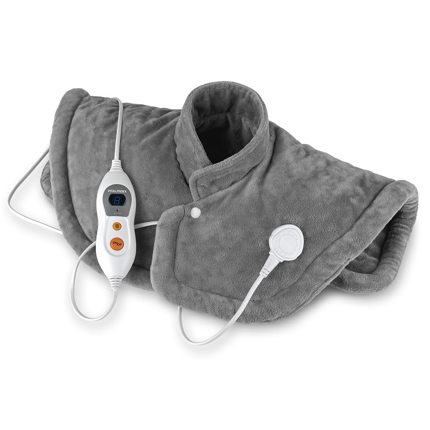 VITALmaxx Heat Pillow for Neck and Shoulders Electric Heated Cushion