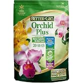 Better-Gro Orchid Plus 20-14-13 - Urea-Free Orchid Fertilizer - 16 oz Bag | Vigorous growth, water soluble, nitrate nitrogen-rich, ideal for indoor potted plants and tropical plants, resealable bag