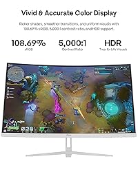 Pixio PXC278 Wave White 27 inch 180Hz Refresh Rate