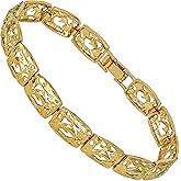 LIFETIME JEWELRY Dolphin Charm Bracelets for Women and Teen 24k Real Gold Plated