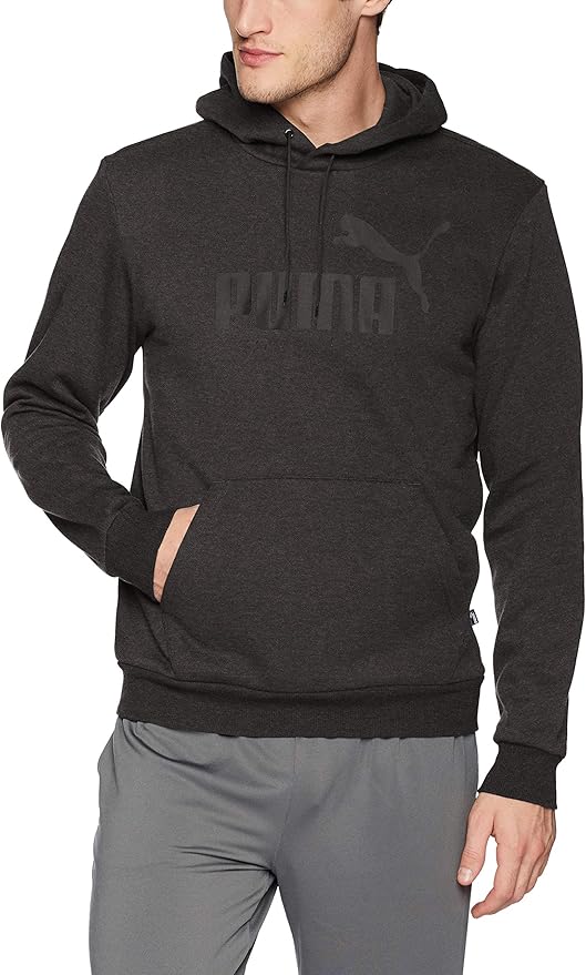 mens grey puma hoodie