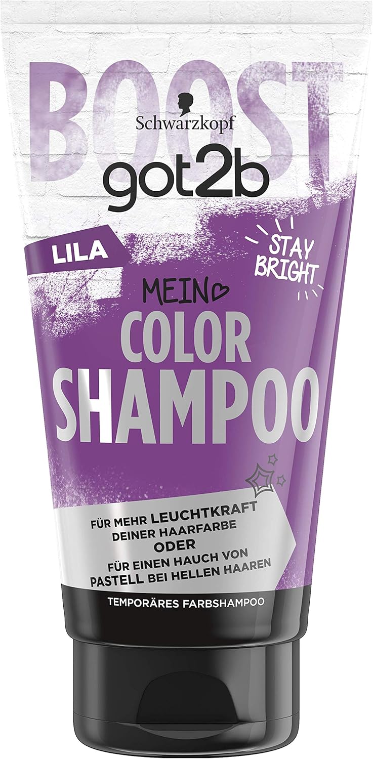 Schwarzkopf Got2b Color Shampoo Lila 1er Pack 1 X 150 Ml Amazon De Beauty