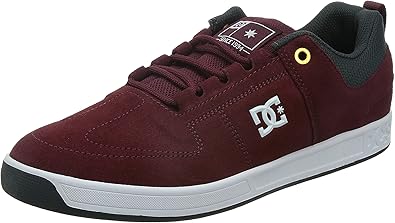 burgundy dc shoes