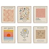 Habseligkeit Retro Room Decor, Matisse Abstract