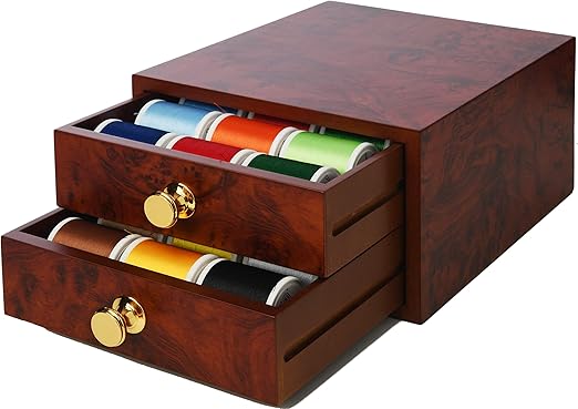 Madeira Hilos de Coser y Bordar, Exclusiva Caja de 30 Hilos Polyneon de 1.000 mt, Hilo