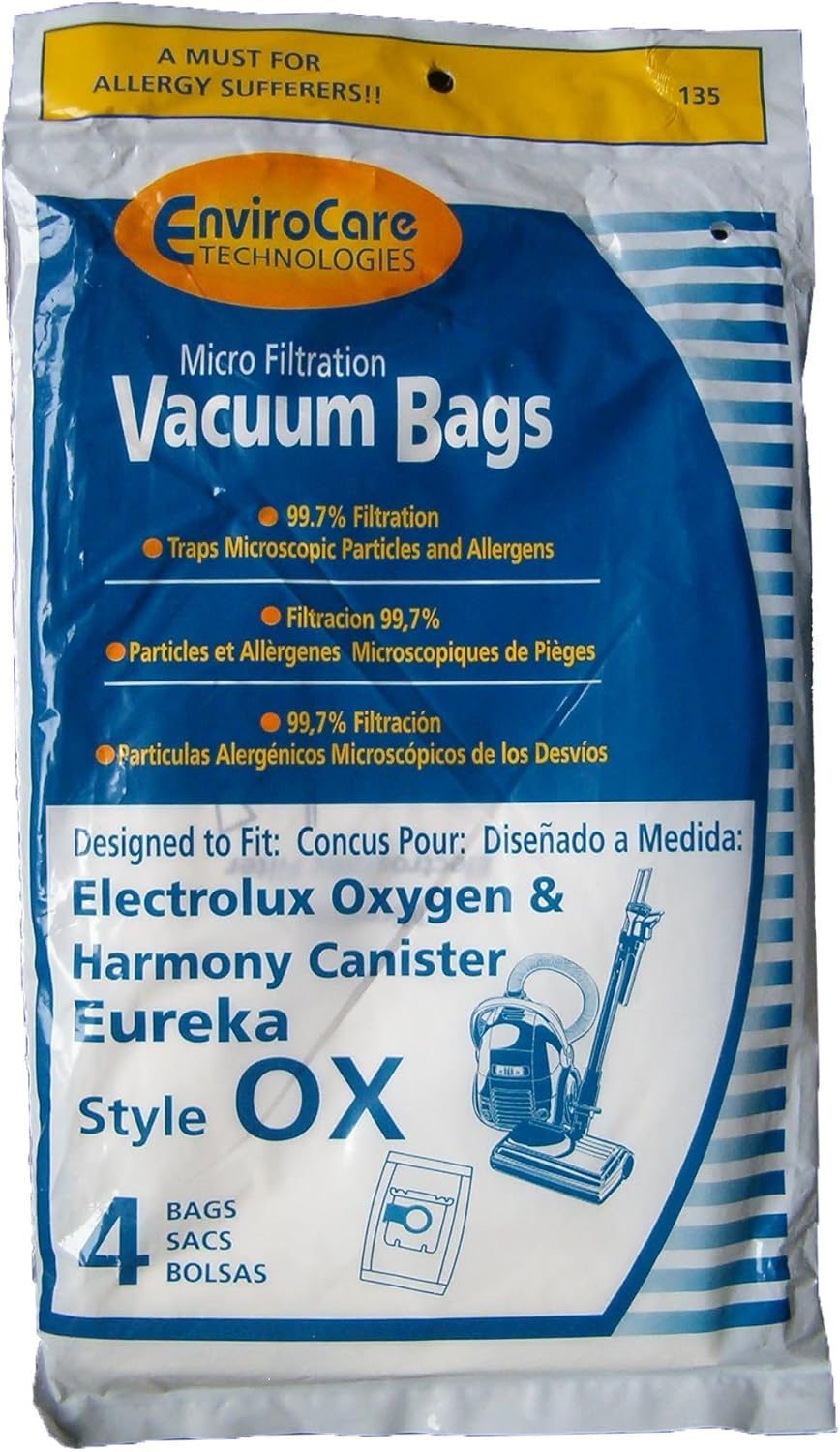 EnviroCare Vacuum Bags for Eureka Style OX, Electrolux