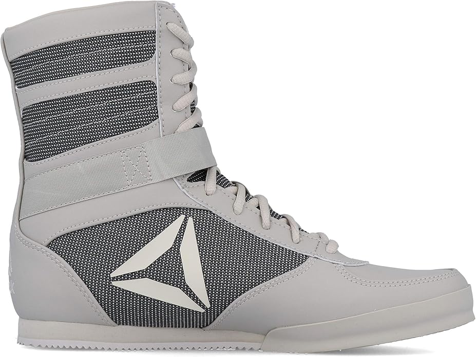 grey boxing boots