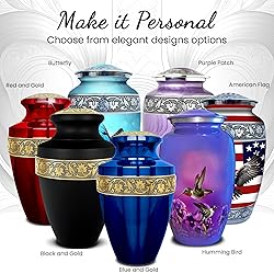 AmericUrn Set of 4 Funeral & Cremation Urn for
